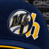 Casquette Seattle Mariners 9FORTY – Bleu Marine & Jaune Doré - Image 3